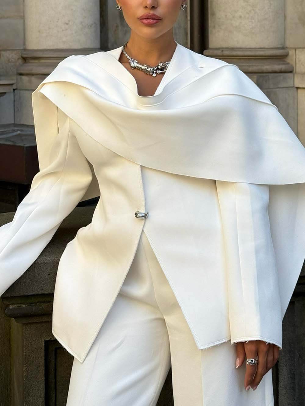 Chic High-Waist Wide-Leg Pants