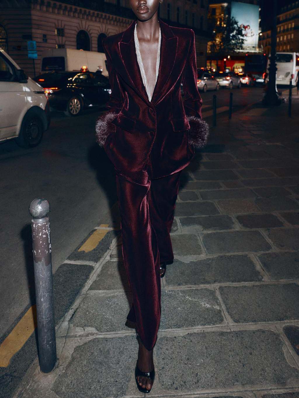 Elegant High-Waist Wide-Leg Pants