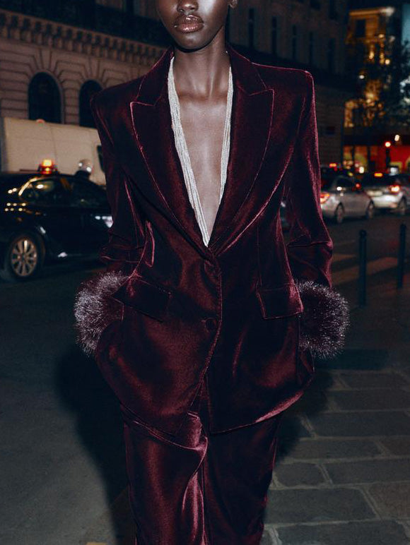 Elegant High-Waist Wide-Leg Pants