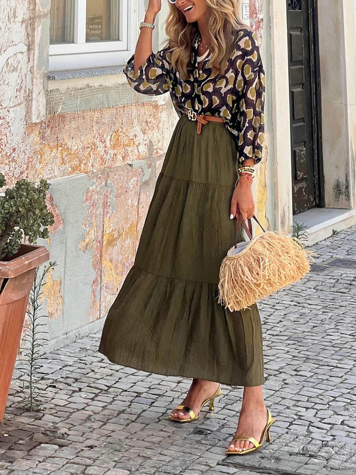Fashion Casual Printed Shirt Top