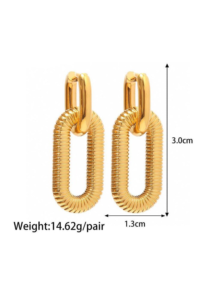 Minimalist Chain Earrings