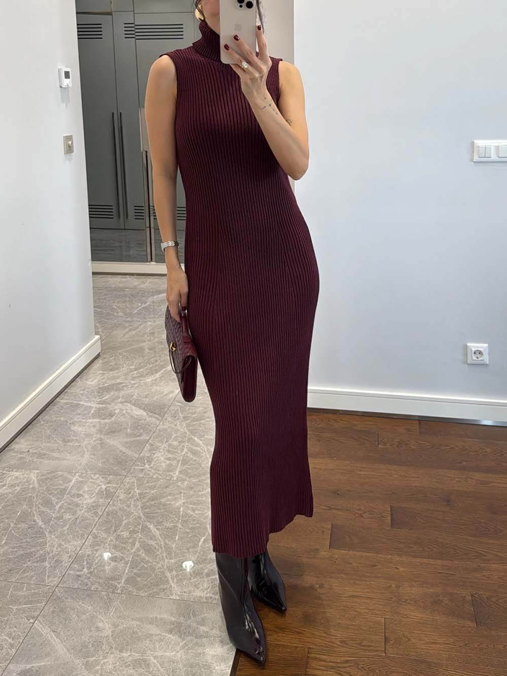 Classic Drop-Shoulder Long-Sleeve Cardigan